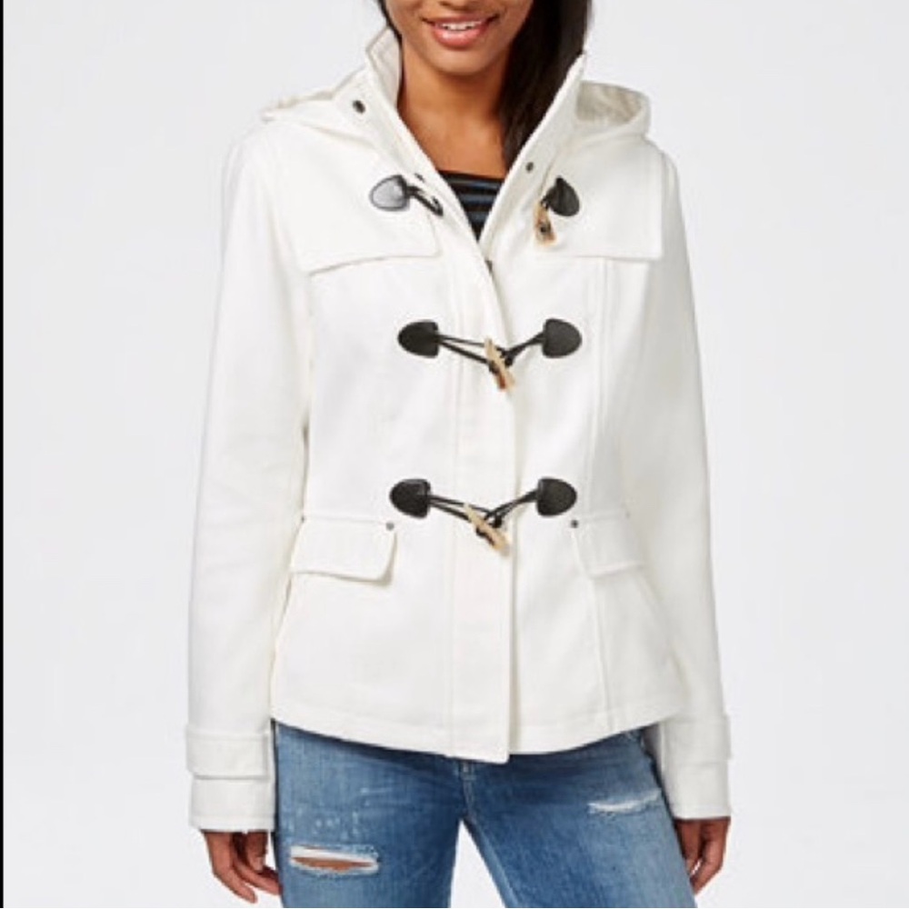 Celebrity Pink Toggle Button Coat